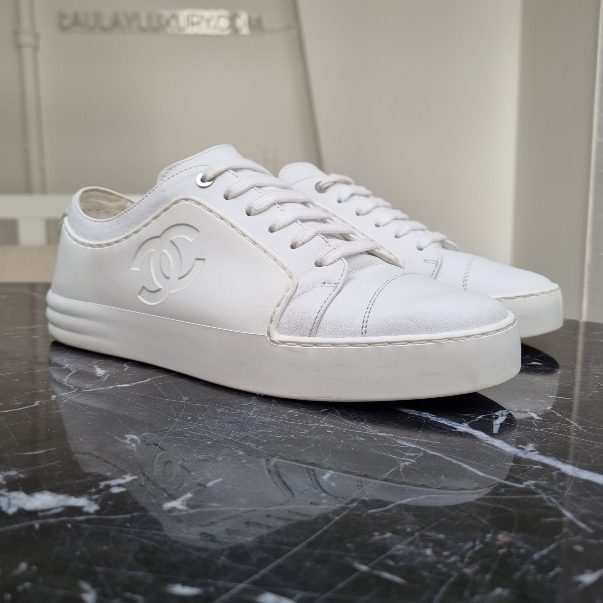 Chanel Skater Sneaker White  myGemma  DE  Item 125521