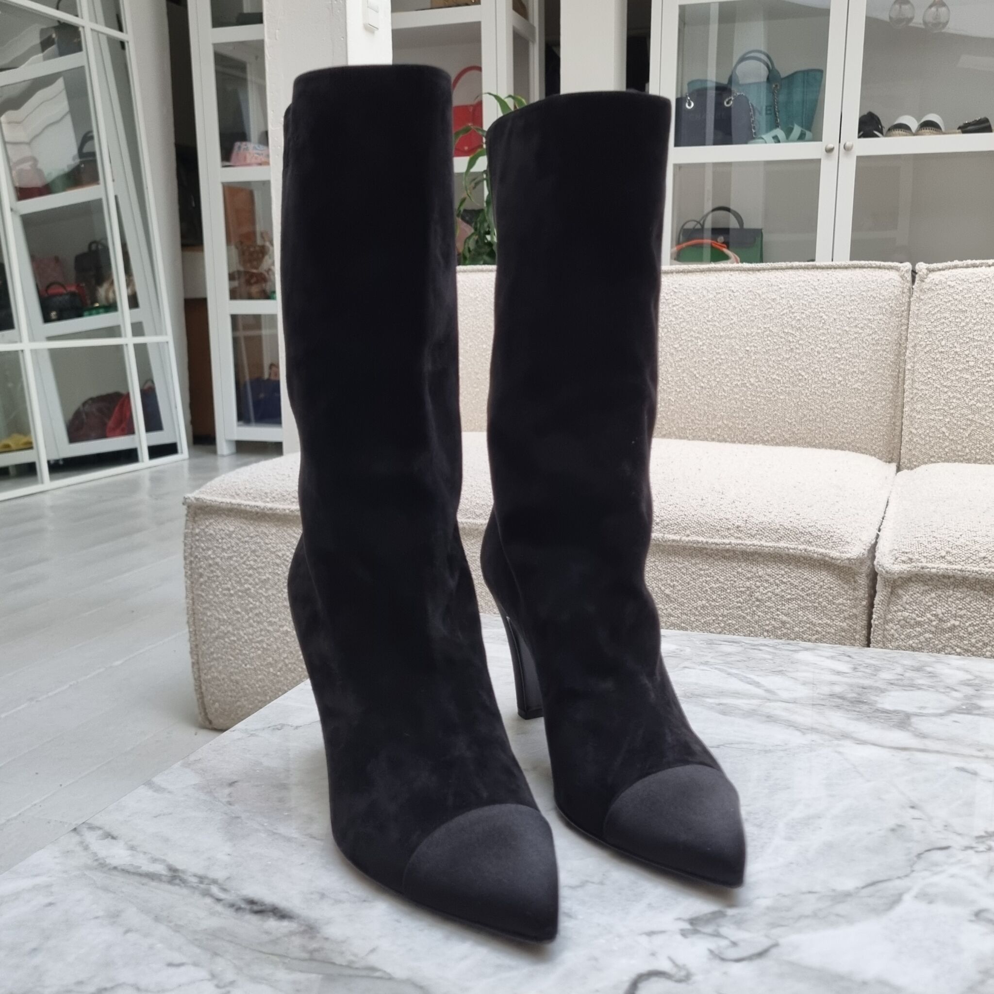Coco Gabrielle Boots, Suede, Sort, Laulay
