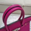 Hermès Birkin 30, Togo, Rose Pourpre PHW - Laulay Luxury