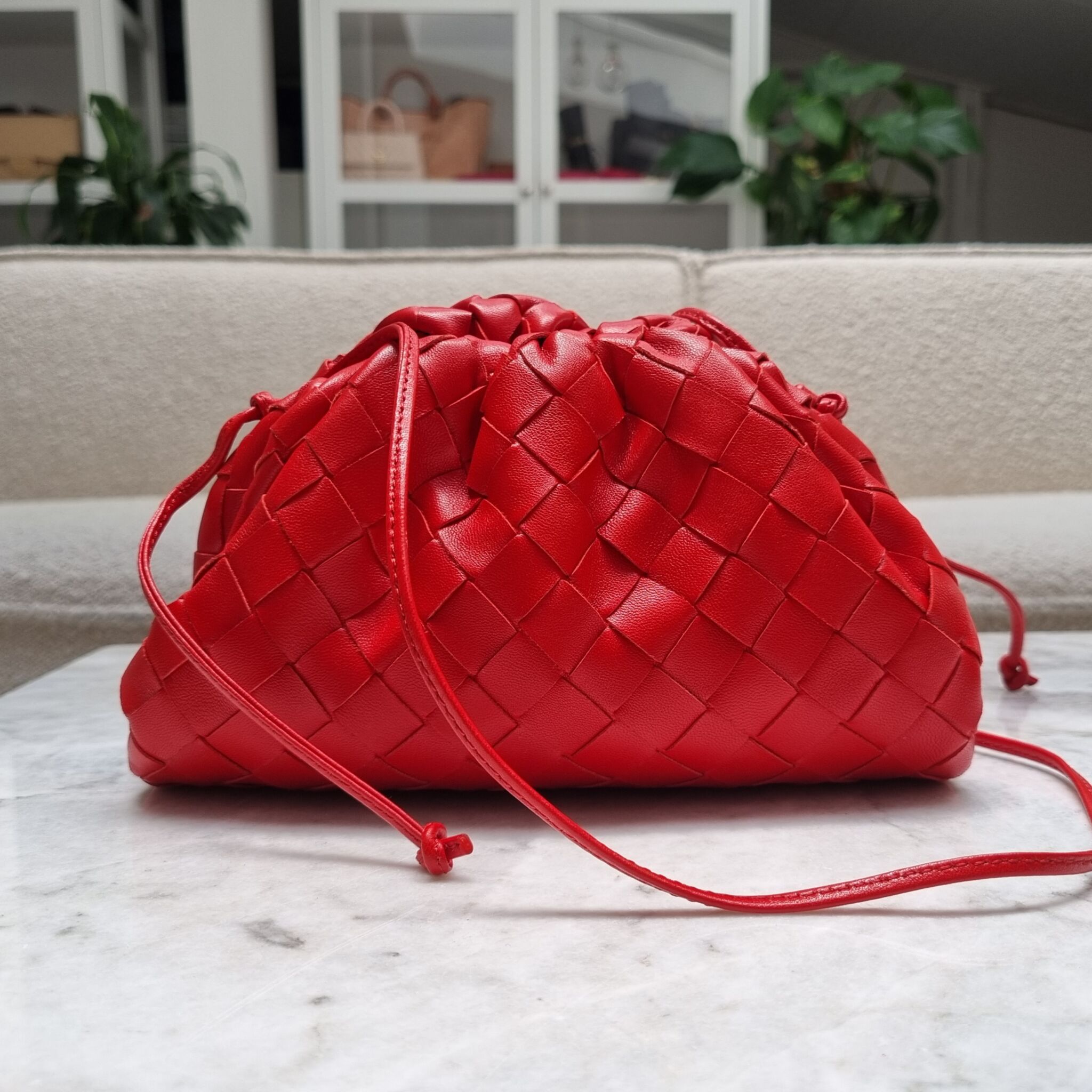 Mini pouch intrecciato leather pouch - Bottega Veneta - Women | Luisaviaroma