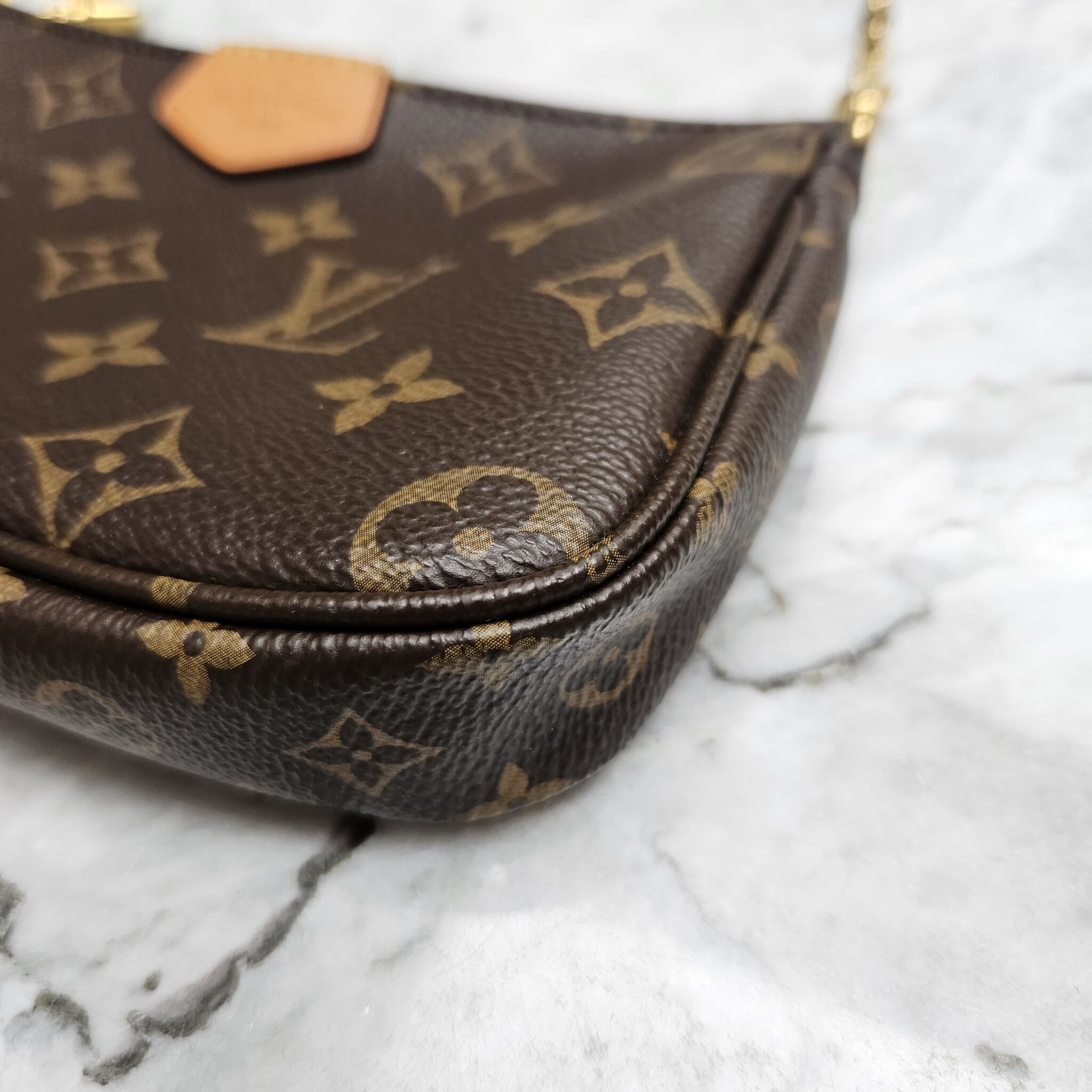 Louis Vuitton Monogram Canvas & Rose Clair Multi-Pochette Accessoires - Handbag | Pre-owned & Certified | used Second Hand | Unisex