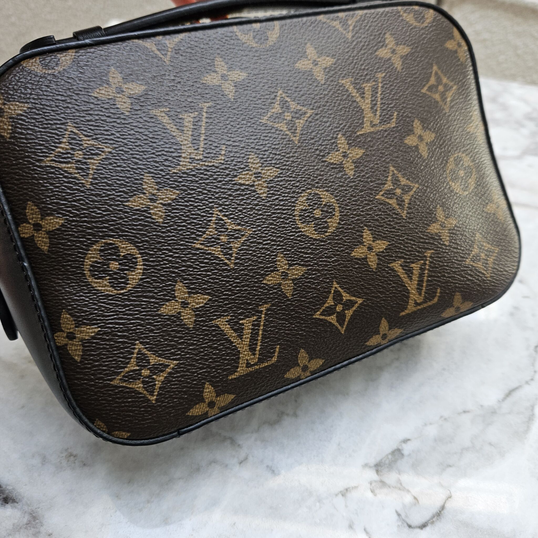 Louis Vuitton Saintonge Bag In Black Monogram Embossed Leather - Praise To  Heaven