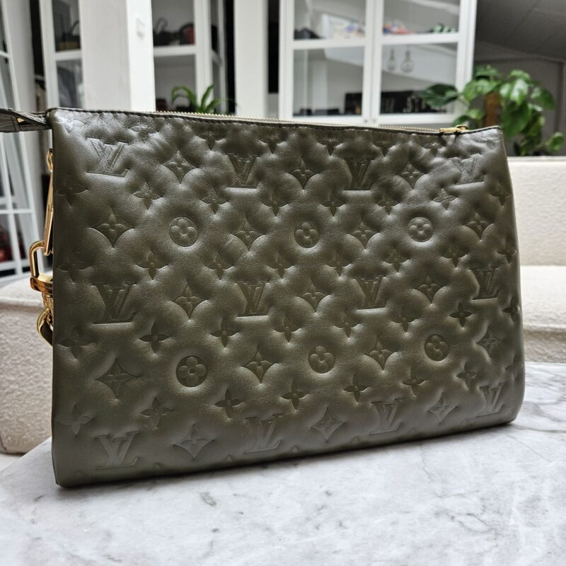Louis Vuitton - Coussin mm Bag - Khaki - Leather - Women - Luxury