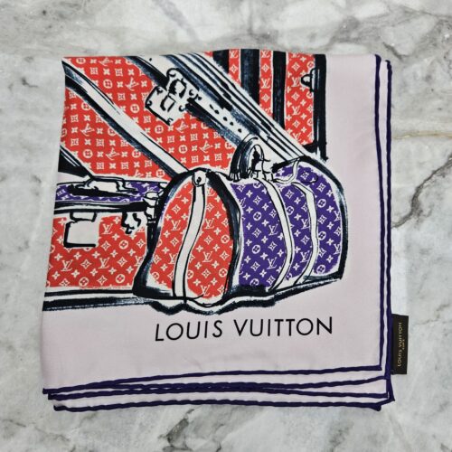 Louis Vuitton 120 x 120 cm Silk Scarf, Silk, Multi - Laulay Luxury