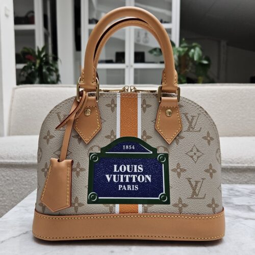 Unboxing Louis Vuitton Alma BB Sunflower and Green 