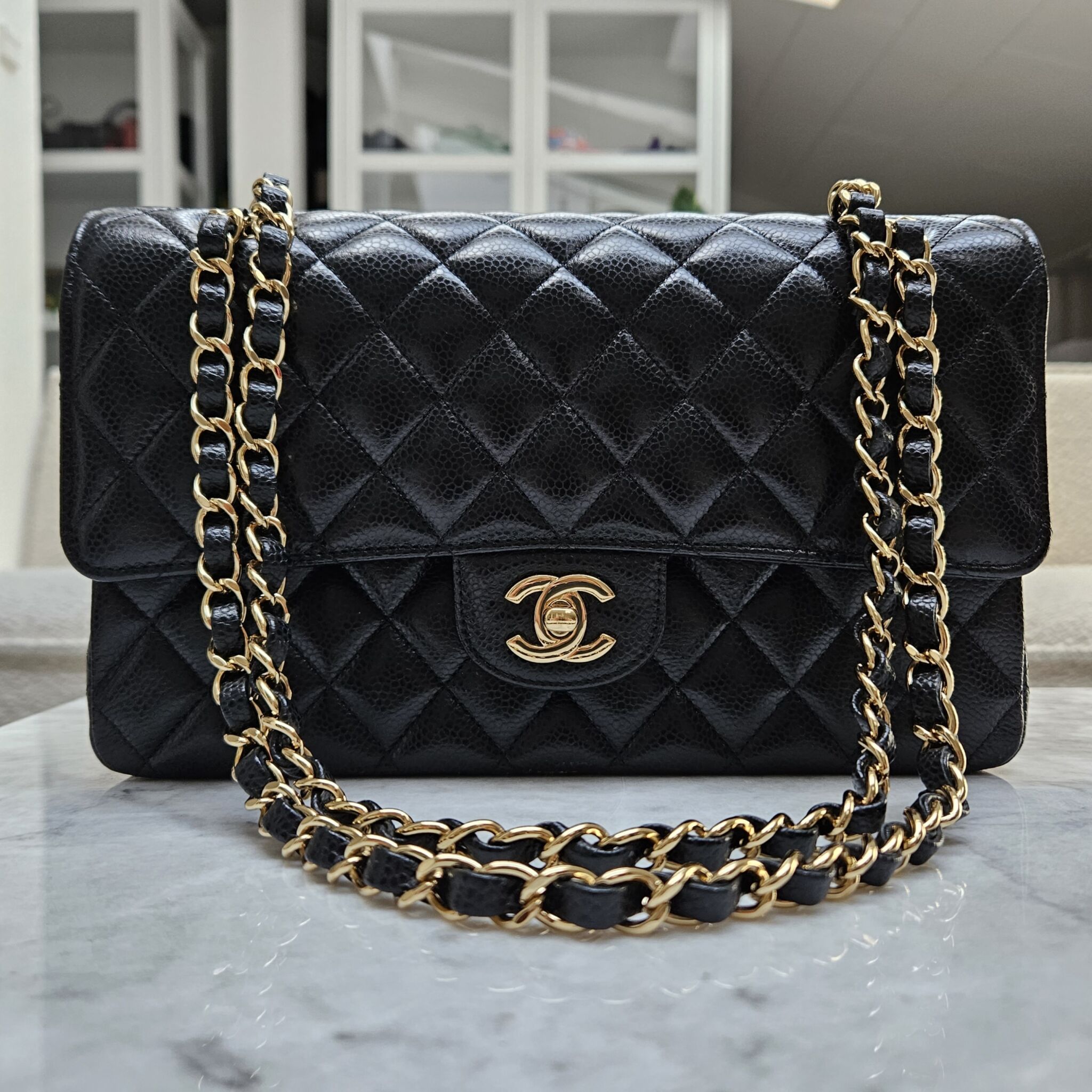 Chanel Black Quilted Lambskin Mini Flap With Top Handle Gold Hardware, 2021  Available For Immediate Sale At Sotheby's