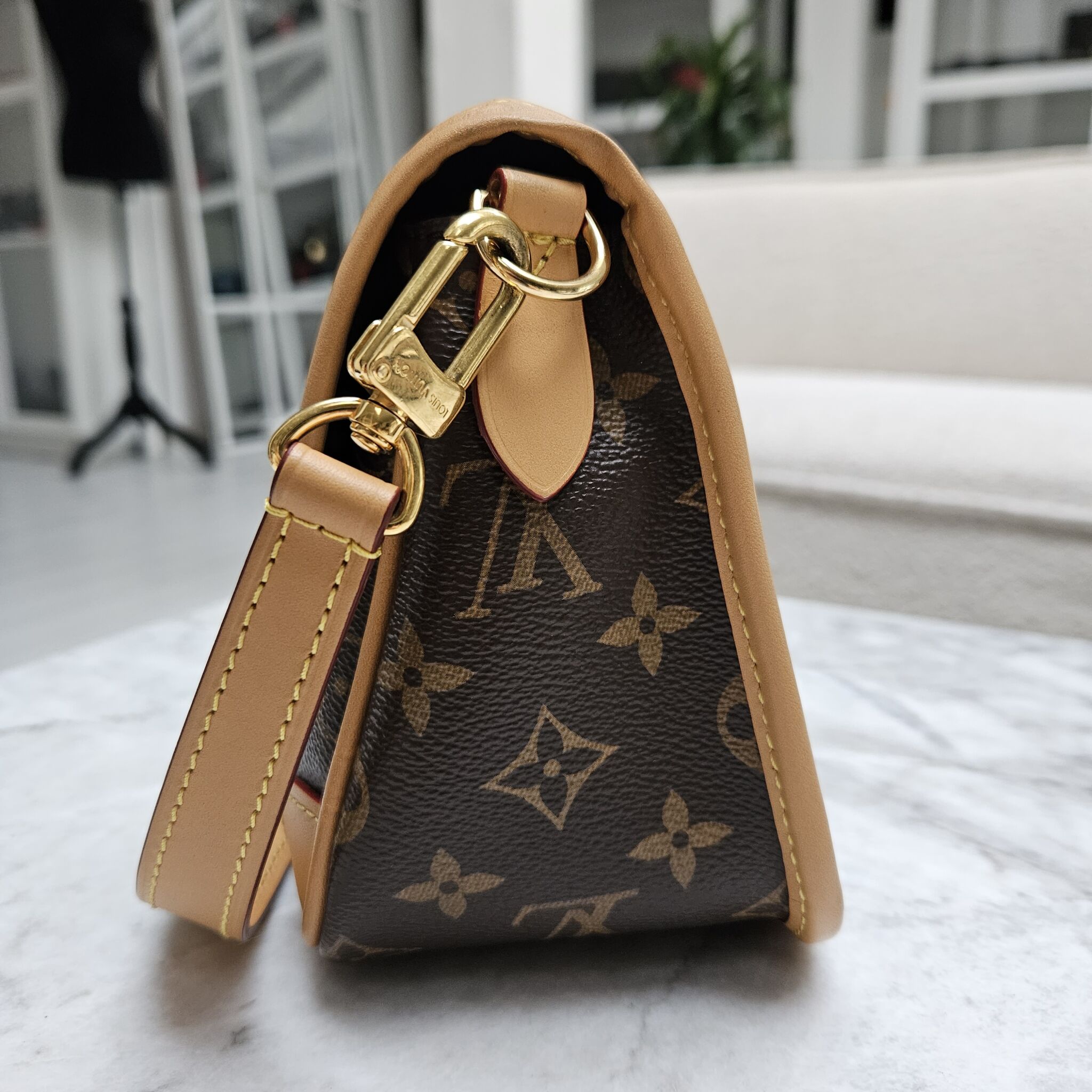 Louis Vuitton Monogram Canvas Diane Bag w/o Strap