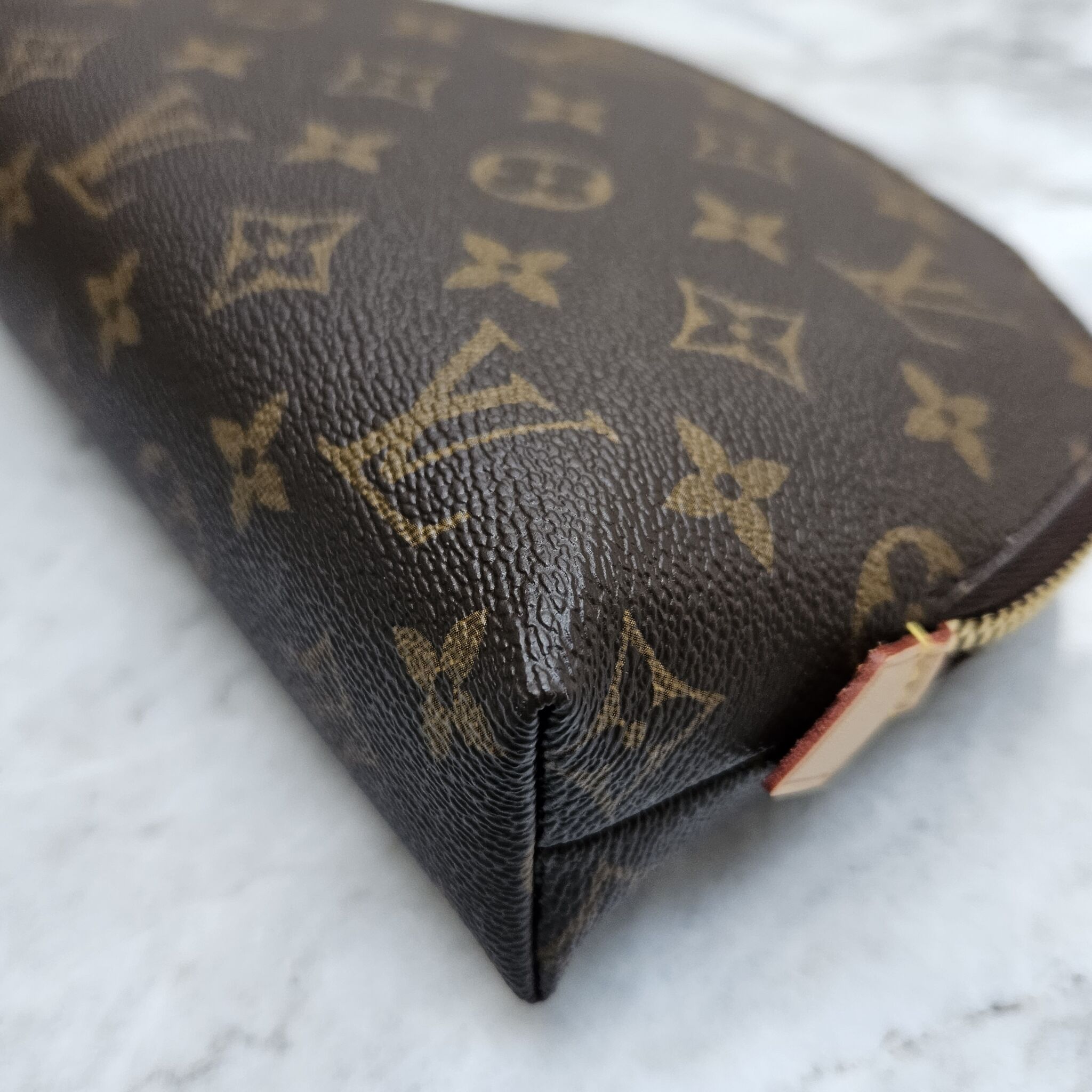 Louis Vuitton Cosmetic Pouch MM, Canvas, Mono - Laulay Luxury