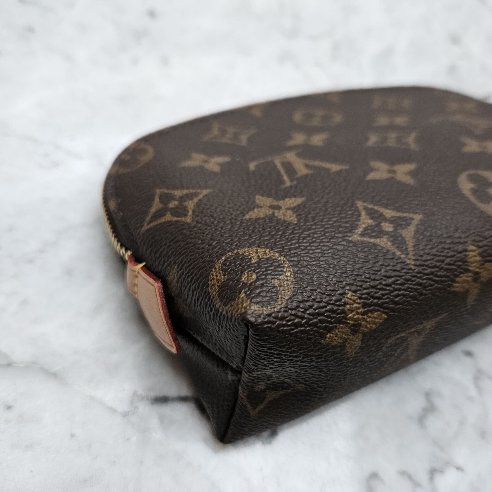 Louis Vuitton Cosmetic Pouch MM, Canvas, Mono - Laulay Luxury