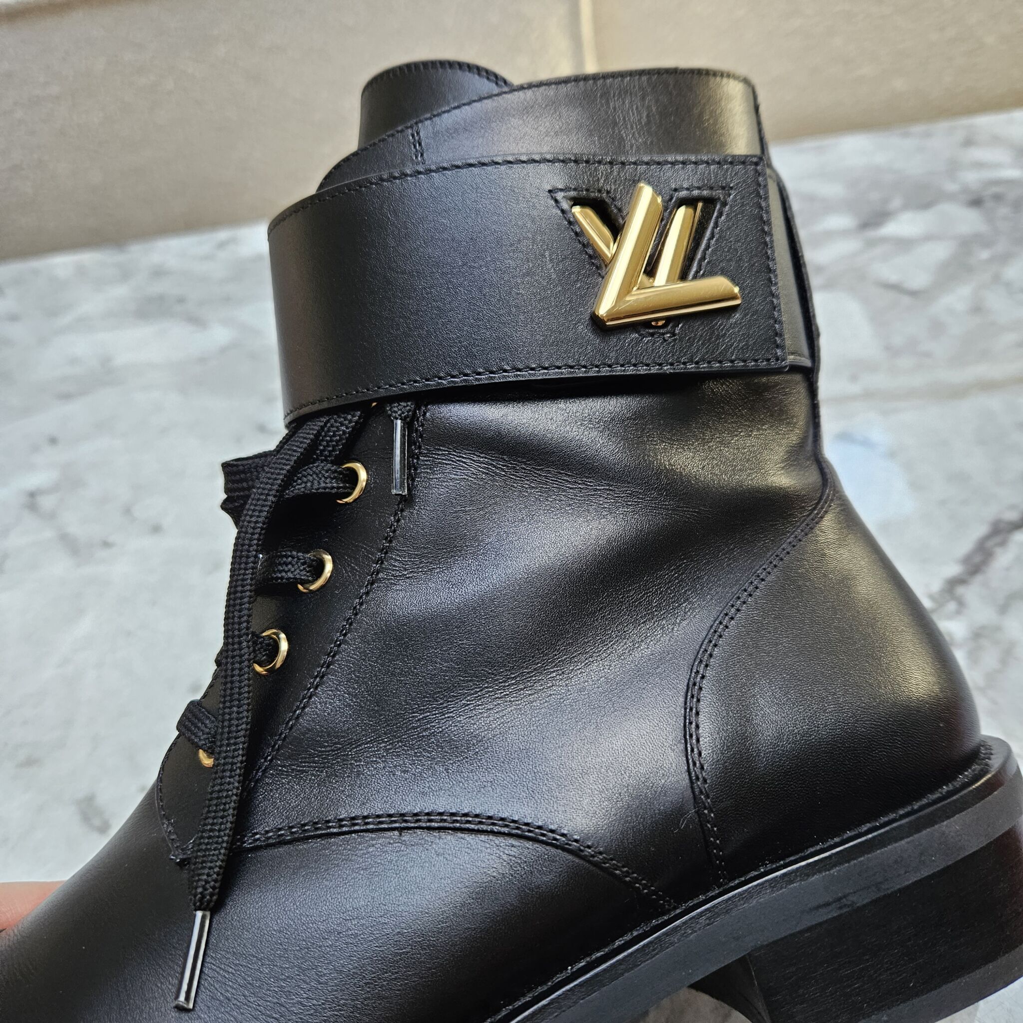 Louis Vuitton Wonderland Flat Rangers, Black, 42 - Laulay Luxury